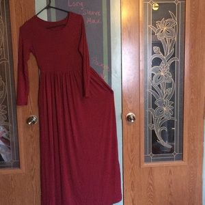 Long Sleeve Maxi Dress